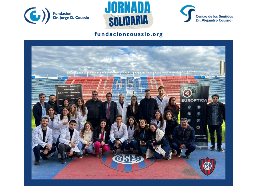 ¡Gran éxito en nuestra Jornada Oftalmológica Solidaria en el Club San Lorenzo!